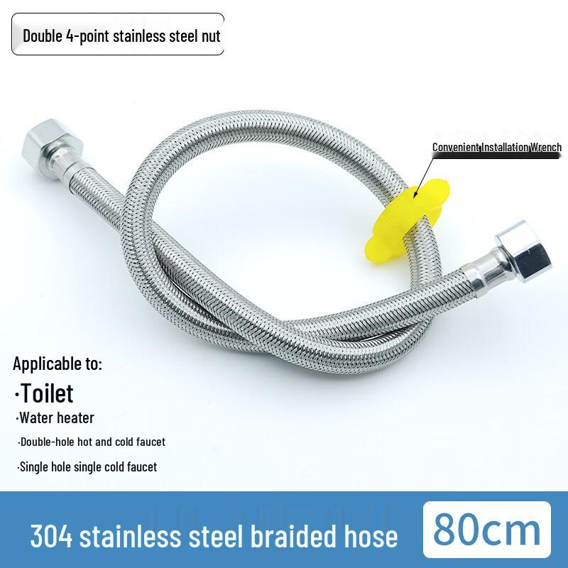 

LANGZHIWEN Stainless Steel Toilet Inlet Hose