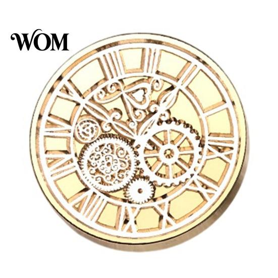 Handcraft Tool Accessories Brass Wax Seal Stamp Head, Vintage European Embossed Relief Engraved Retro Head Sealing for Wedding Invitation Envelope