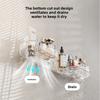 Washing Basin Suction Cup Non Perforated Faucet Storage Rack