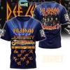 Def Leppard Journey Steve Miller The Summer Stadium Tour 2026 T-Shirt 3D