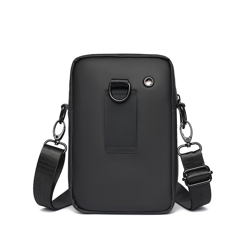 Sac Bandoulière Homme Sac pour Téléphone Portable Sac de Taille Multifonctionnel Sac Épaule Hydrofuge