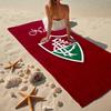 Custom Name Ultra-Soft Beach Towel with Fluminense FC Theme,Ideal for Pool - Camping, Diving - Perfect Travel Essential, Vibrant Beach Towel.
