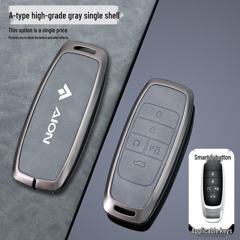 2024 AION RT Metal Key Case: Full Coverage Shell for GAC AION RT Tyrannosaurus Model