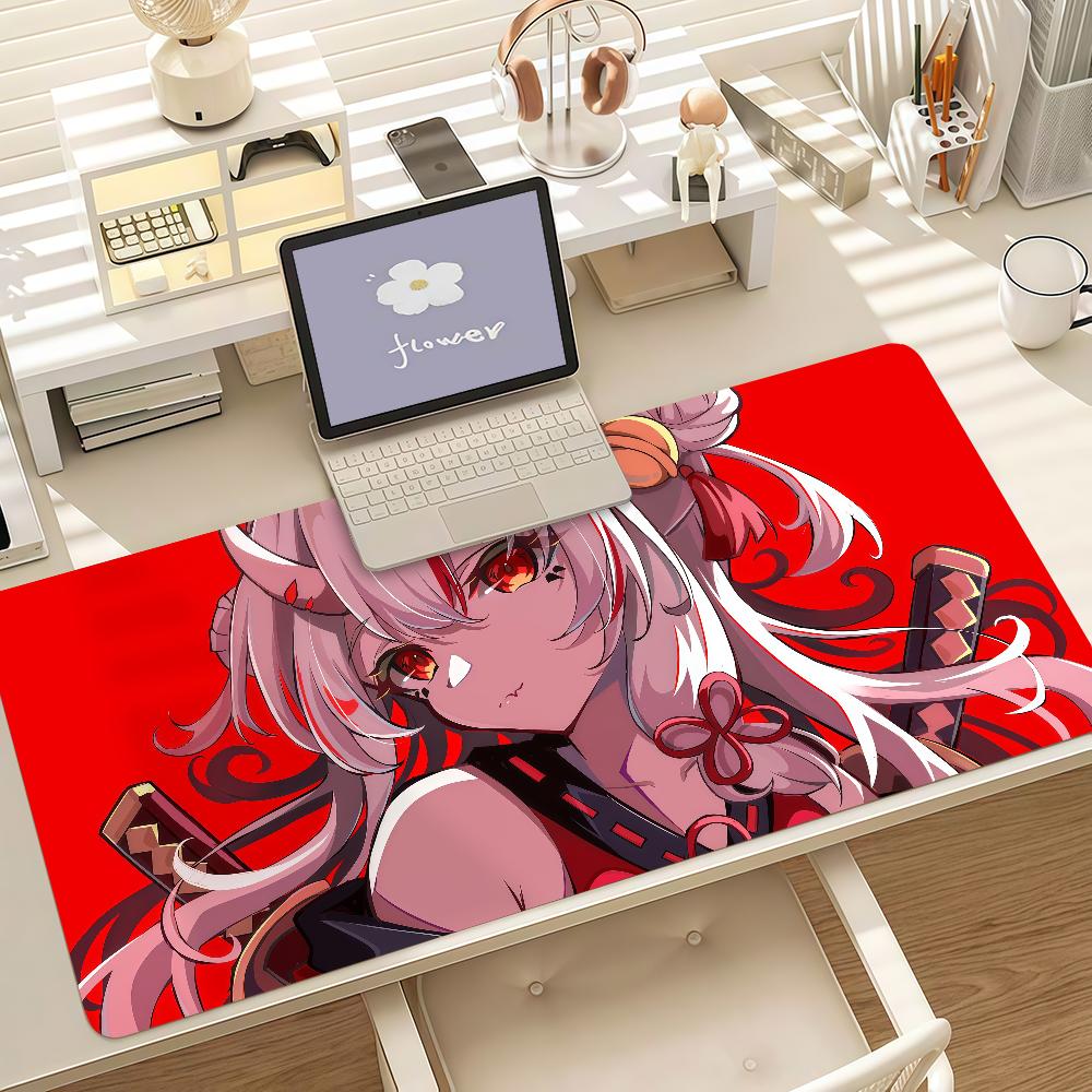 Virtual Idols NNakiri Ayame Mouse Pad Anti Slip Rubber Edge Locked Thickened Laptop Gaming Desk Mat