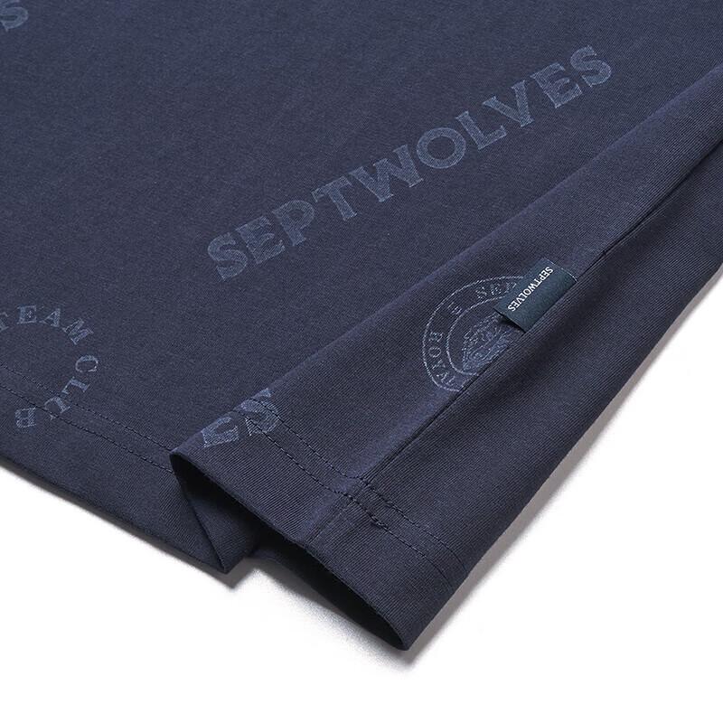 Septwolves Men's Casual Short-Sleeve T-Shirt