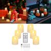 Elegant Usb Plastic Led Candle Light For Birthday Wedding Party Decoration And Timed Remote Control
