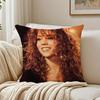 Singer MMariah Carey Cushion Cover Pillowcase Antidustmite living Room Sofa Decor Cushion Room