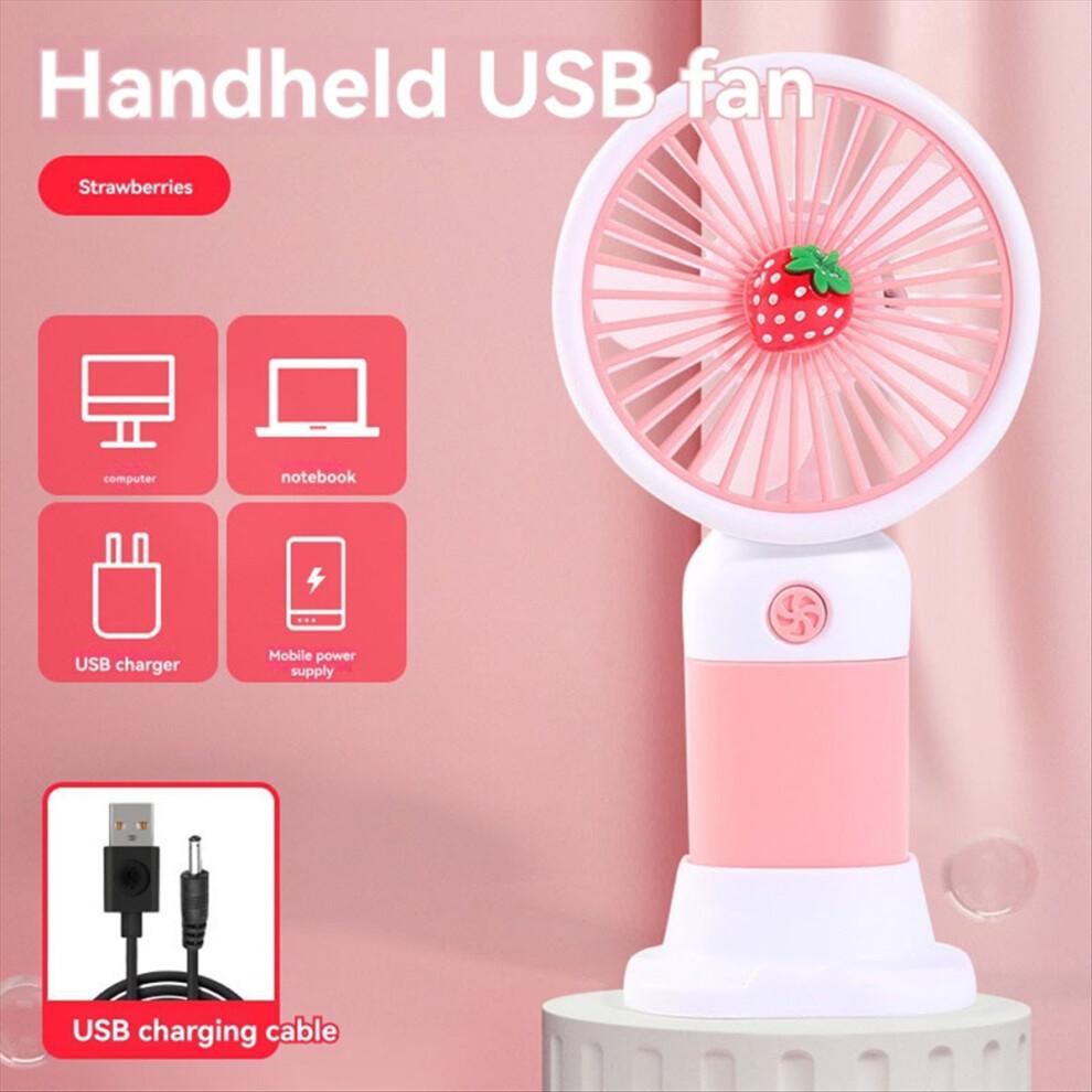 Mini USB Handheld Fan Multi-Funktionale Desktop-wit