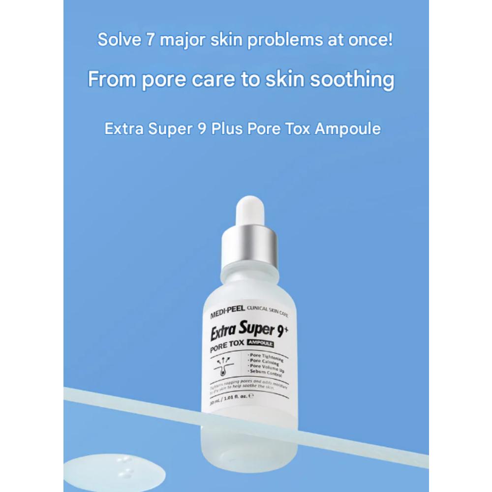 

MEDI-PEEL Extra Super 9 Plus Pore Tox Ampoule (30ml)