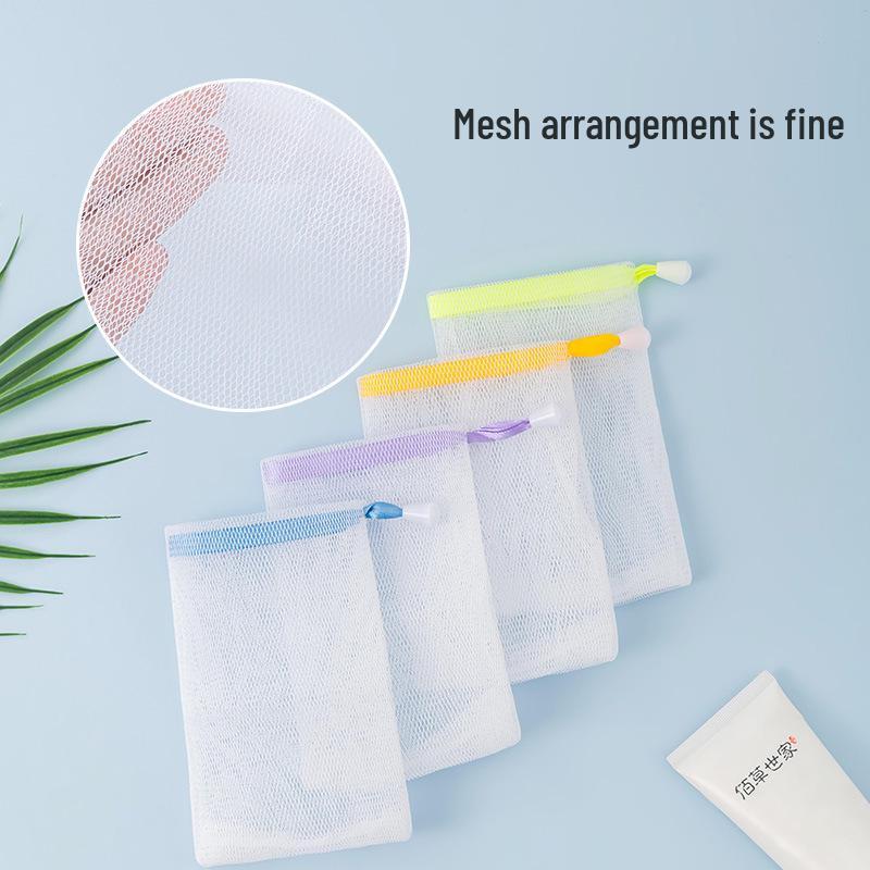 Double-Layer Foaming Soap Bag for Facial Cleansing
