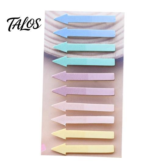 File Marking Tags Arrow Index Tab Stickers, Translucent PET Page Markers, Adhesive Markers Colorful Sticky Flags for Organizing Book And Dividers