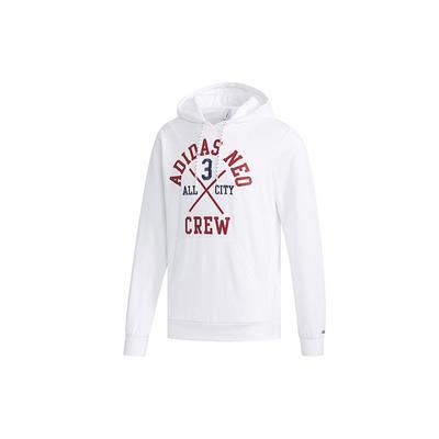 adidas Neo Favorite Sweat Hoodie With Print Men Hoodie White EI6283