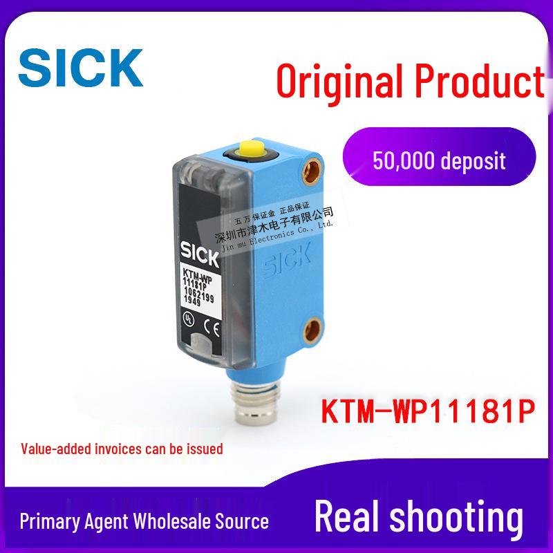 New Genuine KTM-WP11181P 1062199 PNP Output Color Mark Sensor Switch Straight Cable YF8U14-020VA3XLEAX