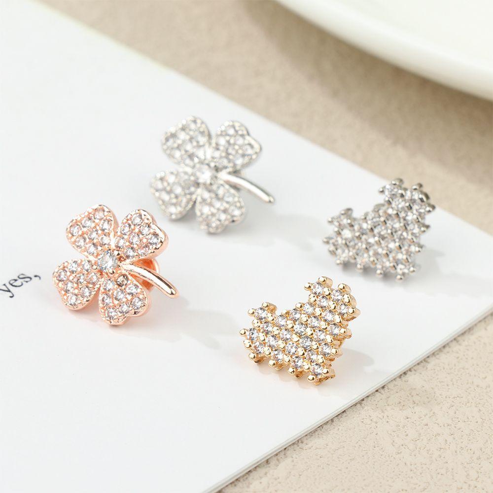 Accessories Diamond Ornament For Iwatch Bracelet Silicone Strap Accessories Metal Charms Decorative