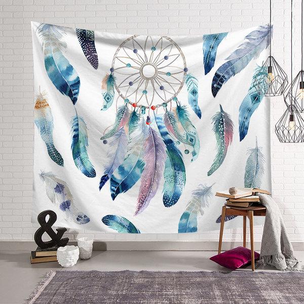 Ins style healing wall tapestry waterproof durable bedroom dormitory wall tapestry live broadcast background tapestry
