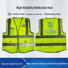 Comfortable Breathable Reflective Safety Vest for Municipal Construction & Sanitation Workers