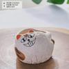 Fortune Cat Ceramic Succulent Flower Pot Home Balcony Desktop Decoration Animal Flower Pots with Leakage Holes Cactus Planter
