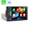 AHOUDY 7" 1 DIN CarPlay Android Auto Universal Auto Stereo Radio Touchscreen MirrorLink Reversing Camera BT