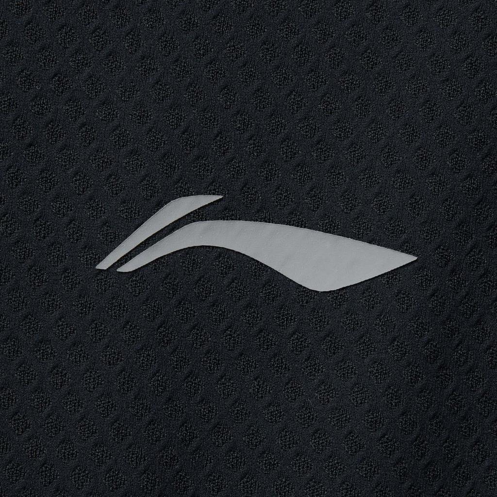 Li Ning Comfortable Casual Versatile Sports Long Sleeve Knit Top Men Tops Black AUDV033-1