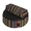 Snare Drum Carrying Bag Ethnic Style Backpack Portable Drum Case With Outside Pockets Storage Pouch Drum Accessories