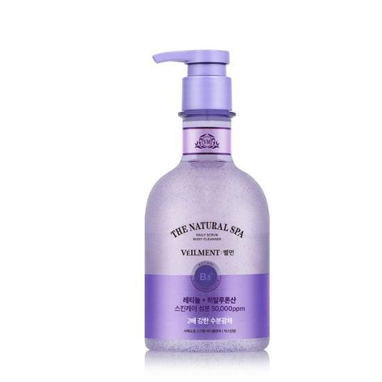 VEILMENT Natural Spa Moisture Glow Scrub Body Wash 600g (Choose 1 of 5)