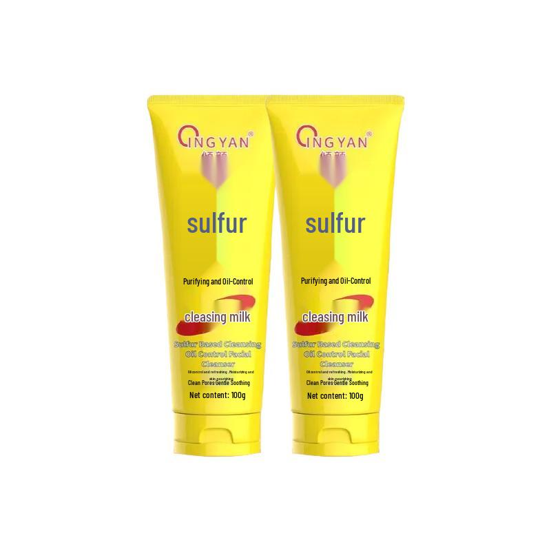 

Qingyan Sulfur Acne & Oil Control Facial Cleanser 2 x 100g