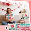 Valentine's Day Pillowcase, 17.71 X17.71 Inches, Winter Holiday Theme, Sofa Throw Pillow Cover