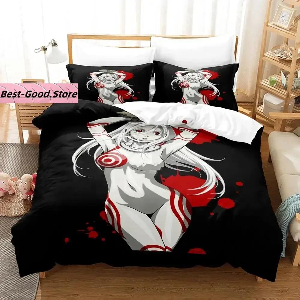 Comforter Deadman Wonderland Bedding Set Single Twin Full Queen King Size Bed Set Aldult Kid Bedroom S 3D Cama De Casal