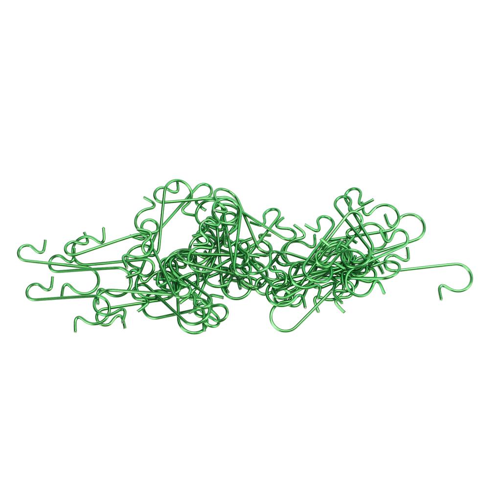 50Pcs S Hooks Novel Shape 3 Colors Sufficient Quantity Wear Resistant Multi Functional S Hooks for