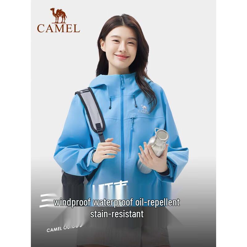 CAMEL Unisex Outdoor Hardshell Jacket