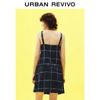 UR Women's 2024 Summer Retro Plaid A-Line Dress