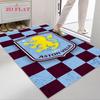 Aston Villa Logo Carpet Rug for Living Room Bedroom Home Sofa Decoration,Kids Play Nonslip Floor Mat