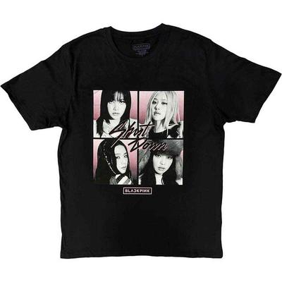 BlackPink Shut Down Photo Grid T-Shirt Black New Unisex T-Shirt