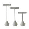 Exquisite Velvet Earrings Display Rack T-Shape Earrings Display Stand Earrings Holder  Decoration