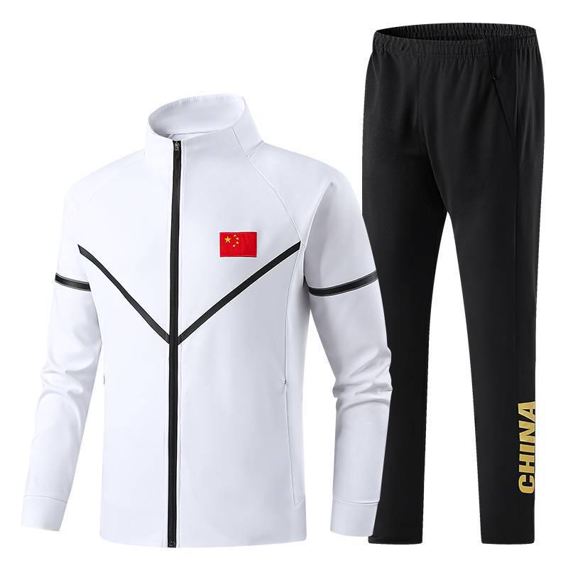 2023 Unisex National Style Spring & Autumn Sports Set for Couples, Teens & Coaches – Martial Arts & School Class Uniform.