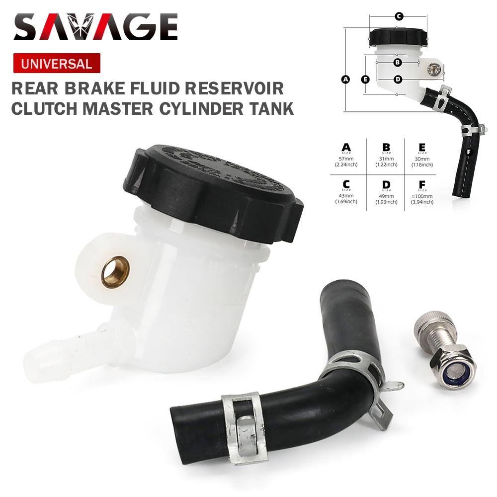 Motorcycle Universal Front Hydraulic Clutch Reservoir Cup Rear Brake Master Cylinder Oil Fluid Reservoir Tank For Yamaha Honda Universal Tank Cup