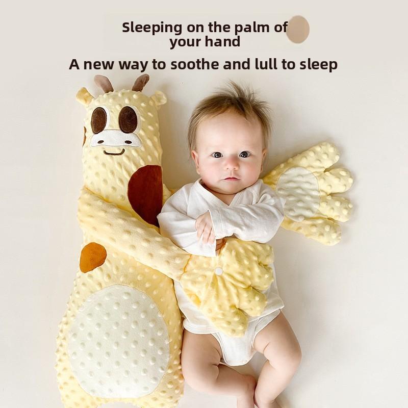 Toddler Shape Giraffe Sleep Soothing Hand Palm Toy Leep Aid Companion Dolls