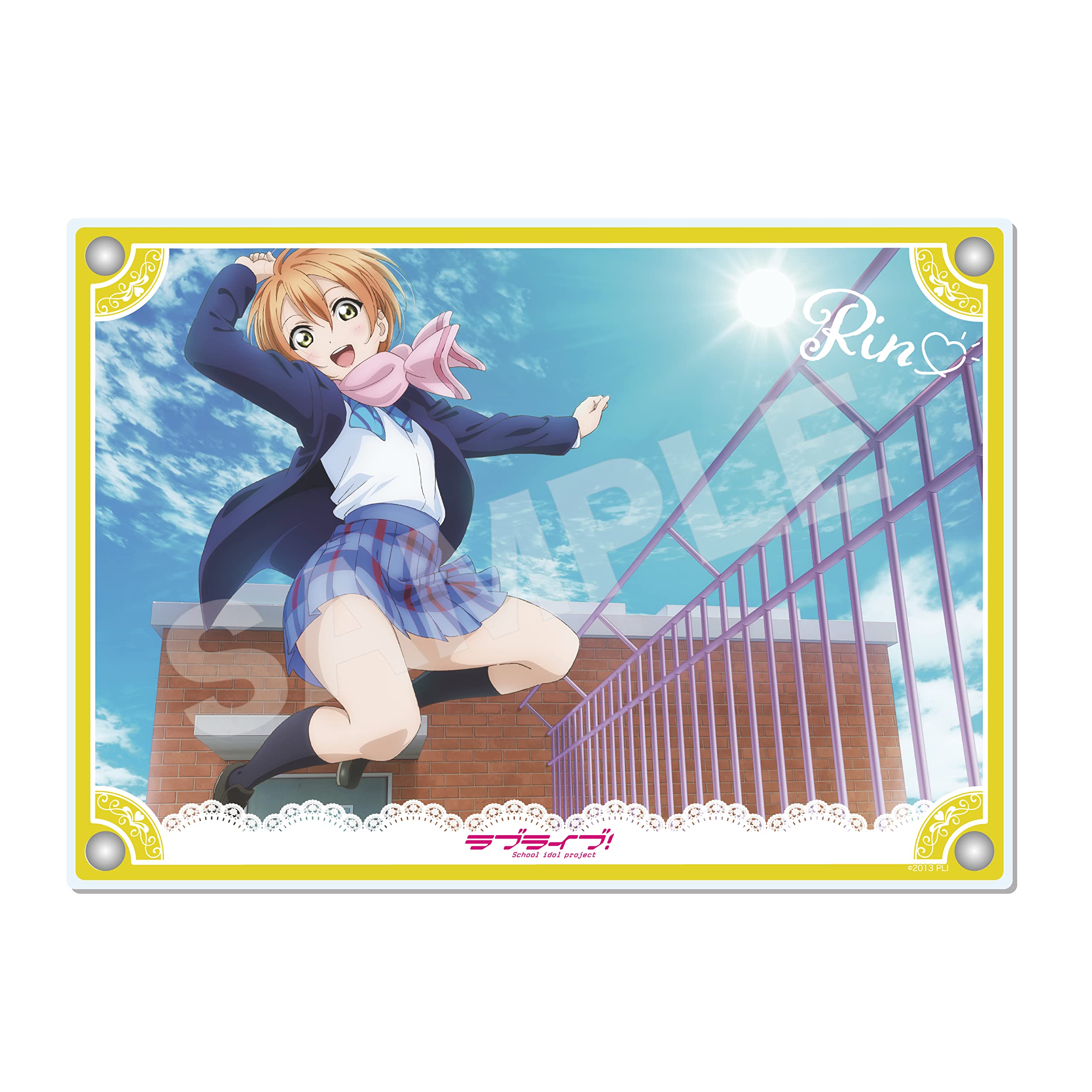 

CS.FRONT Love Live! E Rin Hoshizora Acrylic Board, Approx. 208 x 147.5mm, Acrylic/Iron, CS0000-4067