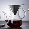 Dzbanek do kawy ze szkła borokrzemowego Zestaw do kawy Dzbanek do kawy z długim dzióbkiem Dzbanek do dzielenia Duża pojemność
