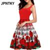JPNTKY Moda Estate Primavera Senza Maniche Abiti Casual