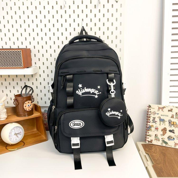 Schoolbagins schoolbag high value junior high school students large capacity primary school students cute shoulders lightweight burden reduction