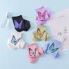 Ladies' Butterfly Printed Socks - Soft, Comfortable, and Trendy Candy Colors  Fashionable Street and Sports Socks, Suitable for All Seasons