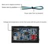 DC 4-28V Voltmeter Thermometer Voltage and Temperature Real Time Monitoring LED Digital Display with NTC Probe Cable -50-125℃