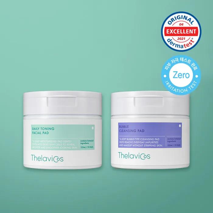 [Exclusive]_[1+1] Bubble Cleansing Pad or Daily Toning Facial Pad Cross-Choice