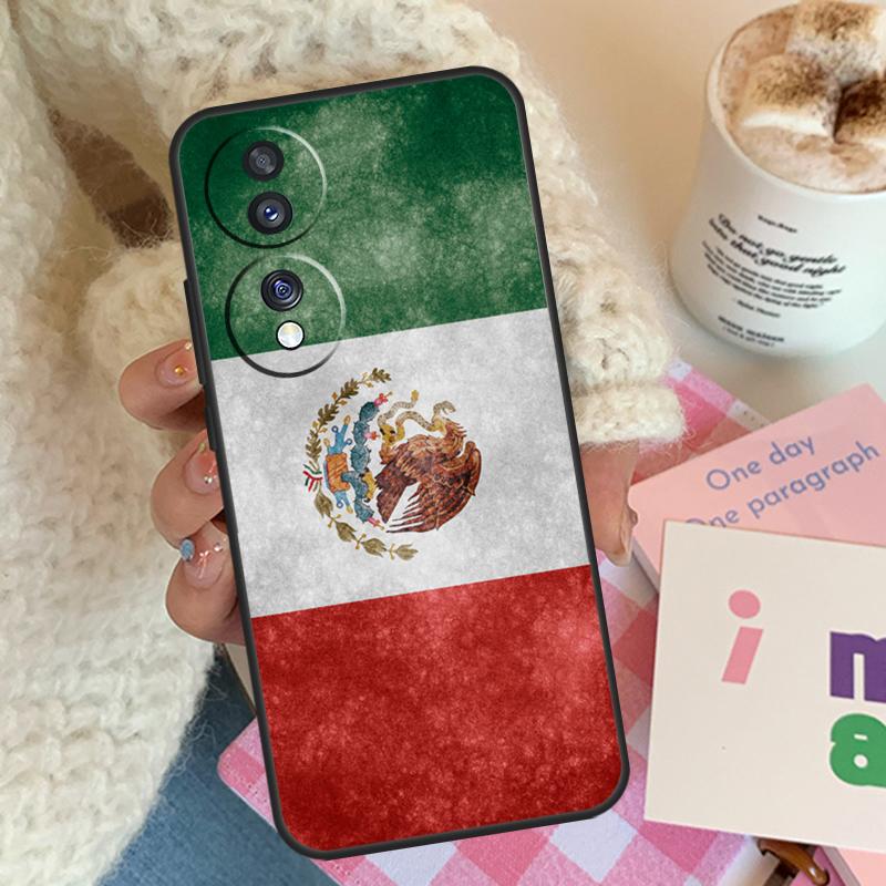 Mexico Mexican Flag For Honor Magic 8 7 5 6 Pro Case For Honor 200 400 50 90 70 Lite X8c X8b X9a X9b X9c X9d Win