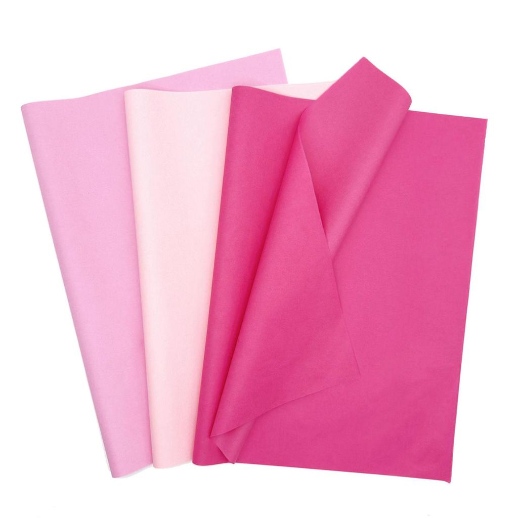 Valentine's & Mother's Day Red & Pink Tissue Wrapping Paper - Festive Gift Wrap for Qixi Festival