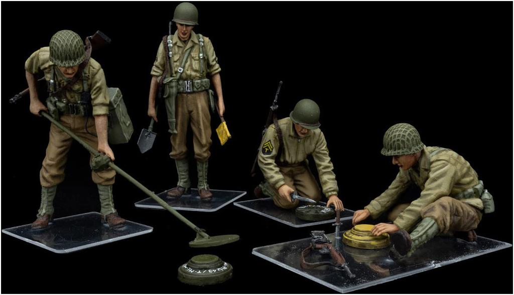 MiniArt Maßstab Amerikanischer Minensucher Kunststoffmodell MA35251 1/35 (Geformte Farbe)