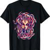 Medusa Head Snake Hair Greek Mythology Gift T-Shirt