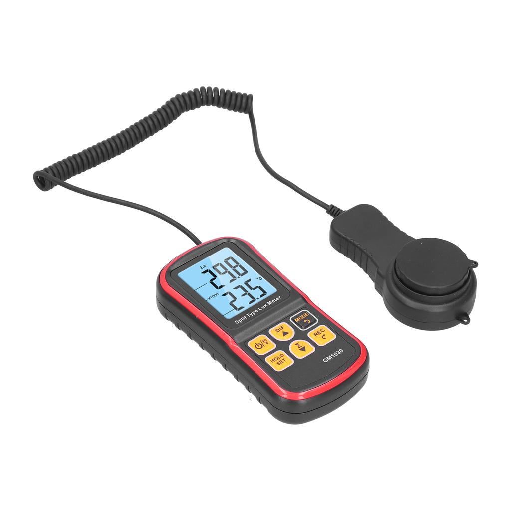 BENETECH Digital Luminance Meter HighAccuracy Handheld Industrial MultiFunction Illuminance Meter