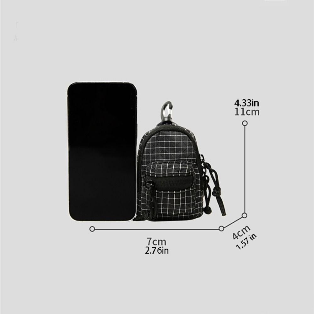 Storage Bag Ins-style Neck Pouch Trendy Versatile Coin Purse Gender-neutral Portable Key Bag Casual Wear